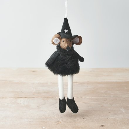 Halloween Hanging Mouse 22cm