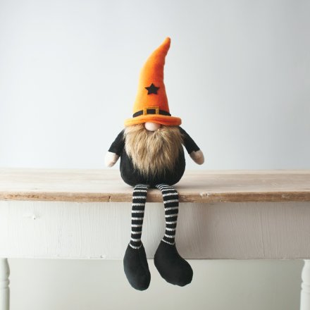 Halloween Gonk With Orange Hat, 53cm