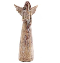 A Tall, Wooden Angel Decoration
