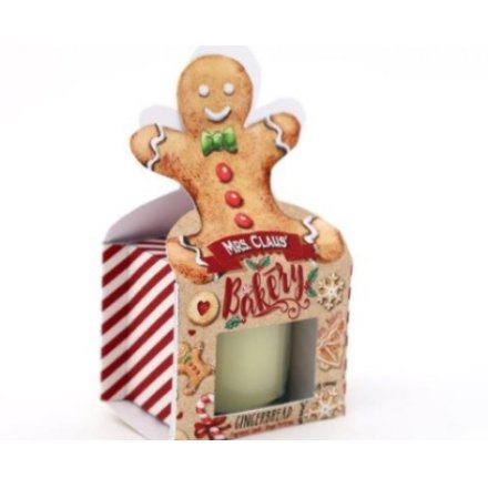 6.5cm Gingerbread Bakery Candle
