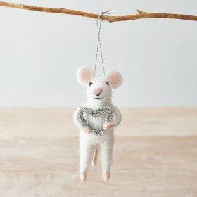 A Sweet Little Hanging Mouse Decoration