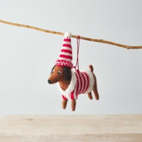 A Super Sweet Knitted Hanging Decoration