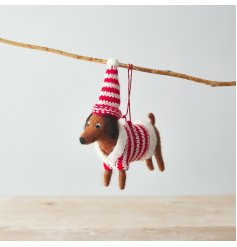 A Super Sweet Knitted Hanging Decoration