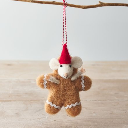 12cm Mouse Gingerbread