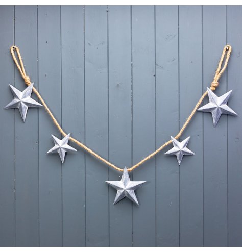 A rustic styled garland