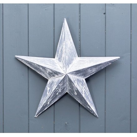 A charming metal star decoration