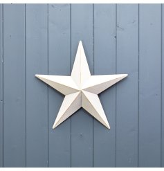 A rough luxe inspired metal star 