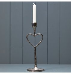 A Luxury Candle Holder In Silver