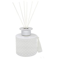 A luxurious and sleek diffuser in white