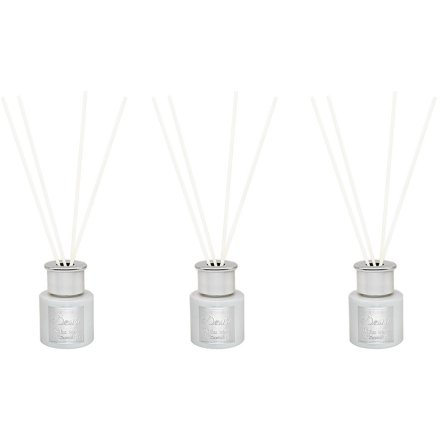 White Snowdrop Set of 3 Diffusers 50ml