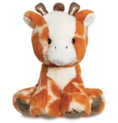 An Adorable And Cuddly Giraffe