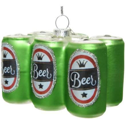 Six Pack Cans Ornament