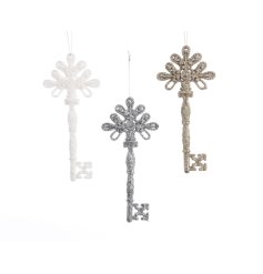 A charming assortment of 3 key hanging decorations