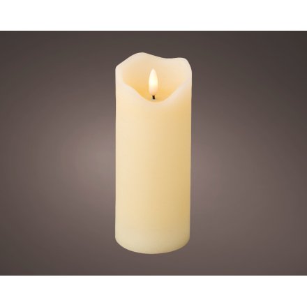 LED Tall Wick Candle