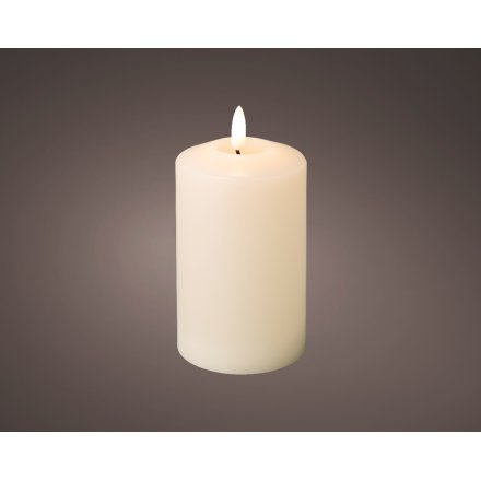 Wick Church Candle Wax With LED