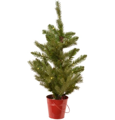 A festive mini tree decoration