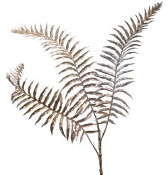 A beautiful artificial fern spray in gold with a touch of glitter. A stunning addition to your jugs and vases. 