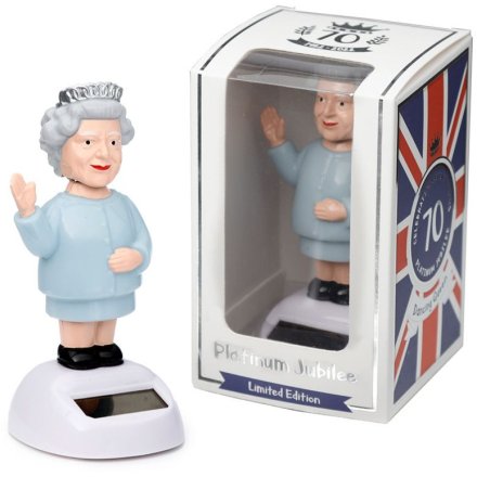 Queen 70th Platinum Jubilee Special Edition Solar Pal, 10cm