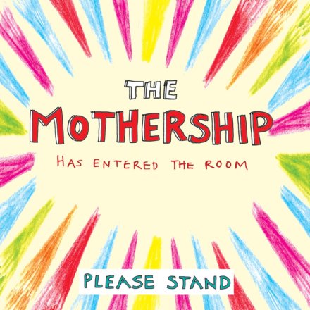 The Mothership Greetings Card, 15cm