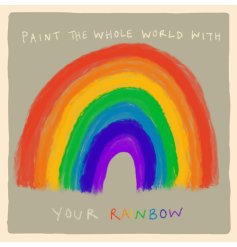 A Colourful Rainbow Greetings Card