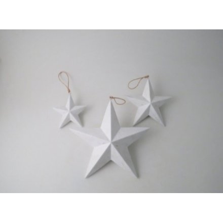 White Star Decoration, 21cm
