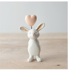 A sweet little white rabbit ornament