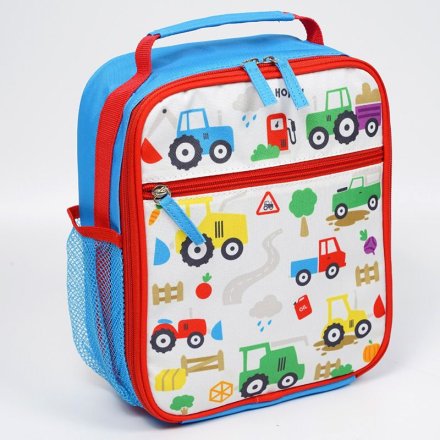 Kids Carry Case Cool Bag Lunch Bag - Little Tractors