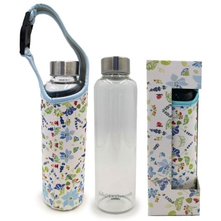 Julie Dodsworth Reusable Glass Water Bottle