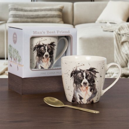 Man's Best Friend - Collie Fine China Mug