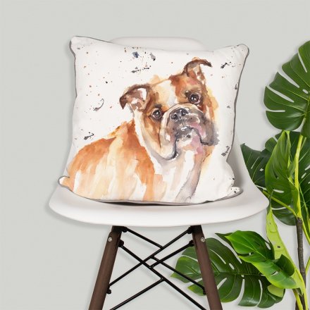 Bulldog Cushion