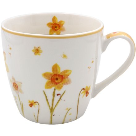 Daffodils Breakfast Mug