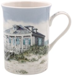 A charming costal charm inspired mug