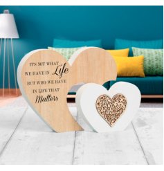 Wooden Life quote Ornament 