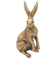 Bronzed Sitting Hare