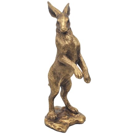 Bronze Standing Hare