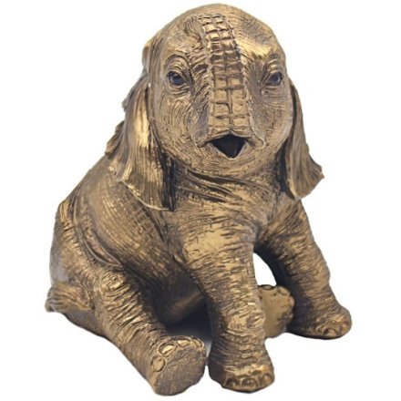 Reflections Bronze Elephant 30cm