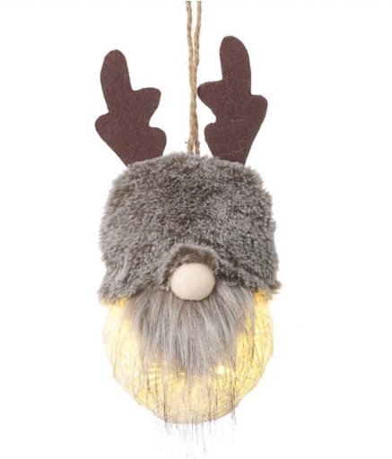 Light Up Hanging Gonk Decoration | | Christmas Decorations / Hanging ...