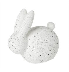 A modern and simplistic rabbit ornament 