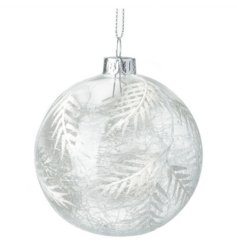 A simply elegant glass bauble