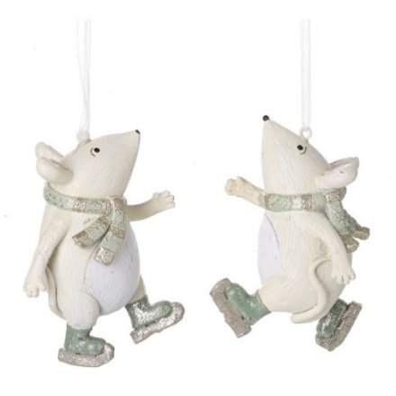 Small Hanging Skating Mice Mix