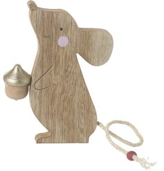 A lovely little standing mouse decoration