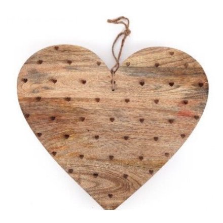 30cm Heart Shape Chopping Board