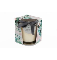 A beautifully packaged sage & blossom scented candle