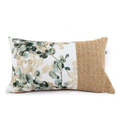 A charming rectangular fabric scatter cushion