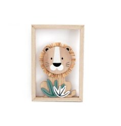 Perfect for a safari themed nursery or childrens room