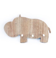 A charming wooden wall plaque