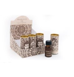 A charming assortment of 4 tranquil scented aroma oils