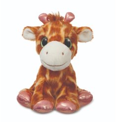 A soft and cuddly soft toy Giraffe, Zuri