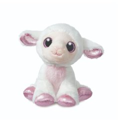 A super adorable lamb soft toy, Lily.