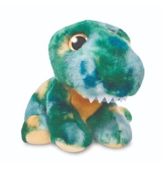 A soft and cuddly T-Rex soft toy, Rock